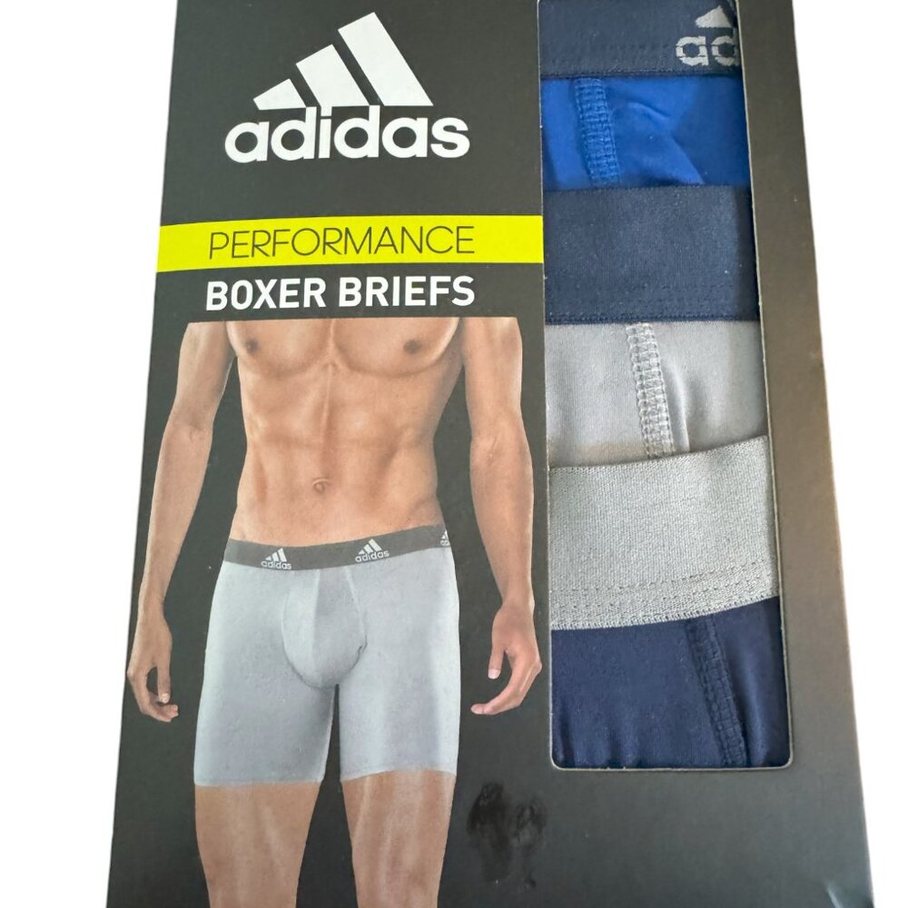 Adidas Performance Boxer Briefs 3-Pack Size L - NIB